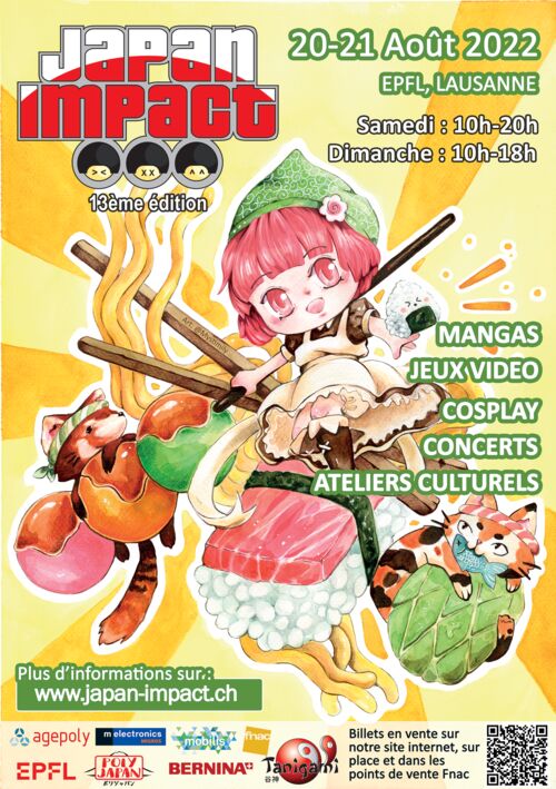 Affiche Japan Impact 2022